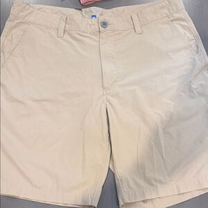 Southern Tide Light Khaki Flat Front Men's Shorts